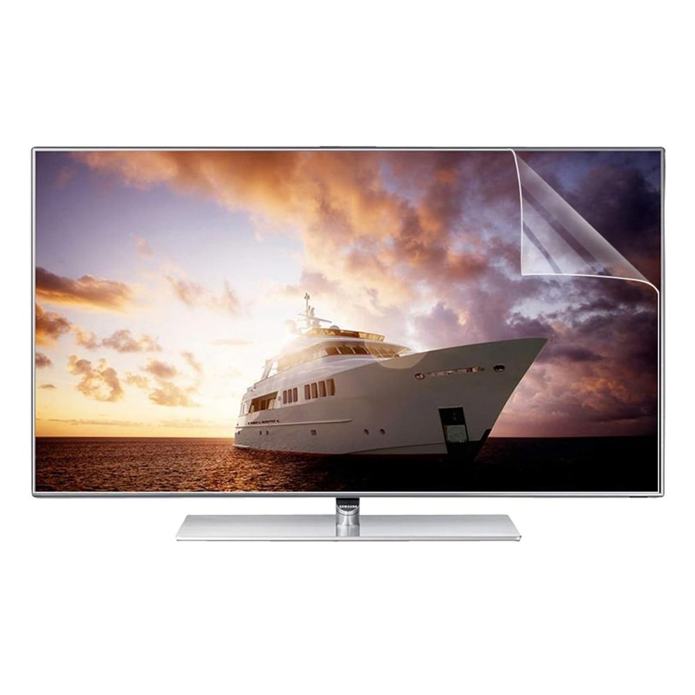 VZCOMM Matte LCD TV Screen Protector Anti Glare TV Screen Protective Film Anti-Reflection Rate Up to 90%, Anti Blue Light Filter Film Make The Light Soft Relieve Eye Strain(60 inch 1338x756mm)