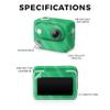 Glossy Glitter Skin Compatible with Insta360 GO 3 (2023) - Solid Green - Premium 3M Vinyl Protective Wrap Decal Cover - Easy to Apply | Crafted in The USA by MightySkins view 2