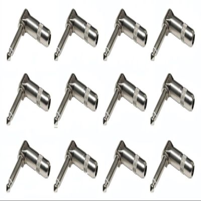12 SWITCHCRAFT 226 1/4" Mono Right Angle Cable Mount Plug - Solder Type