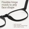 IBOANN Blue Light Glasses for Woman/Men, Fashion Blue Light Glasses Men, Fake Glasses Help Reduce Screen Fatigue view 3