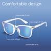 livho Blocking Gaming Glasses Blue Green Light for Computer Sleeping, Dual Coatings Red Lenses, for Women & Men view 3