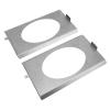 aqxreight Behind Speaker Brackets Replacement for C10 1973-1987 6x9 Inch Speakers Steel Mounting Brackets Glossy Finish Easy Installation Direct Fit view 3