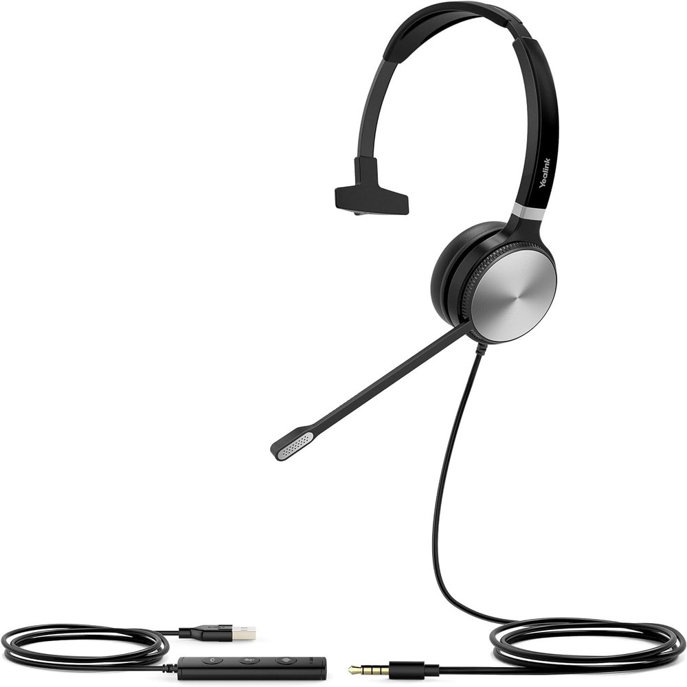Yealink UH36-MONO-UC 1308015 USB Wired Headset Mono (Renewed)