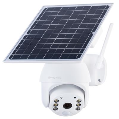 AnywhereCam Eagle WiFi - Solar-Powered Wi-Fi Camera  No Power Source Needed, Live Video Surveillance, Motion Activated, Weatherproof, Unlimited Cloud Storage Plan (sold separately)