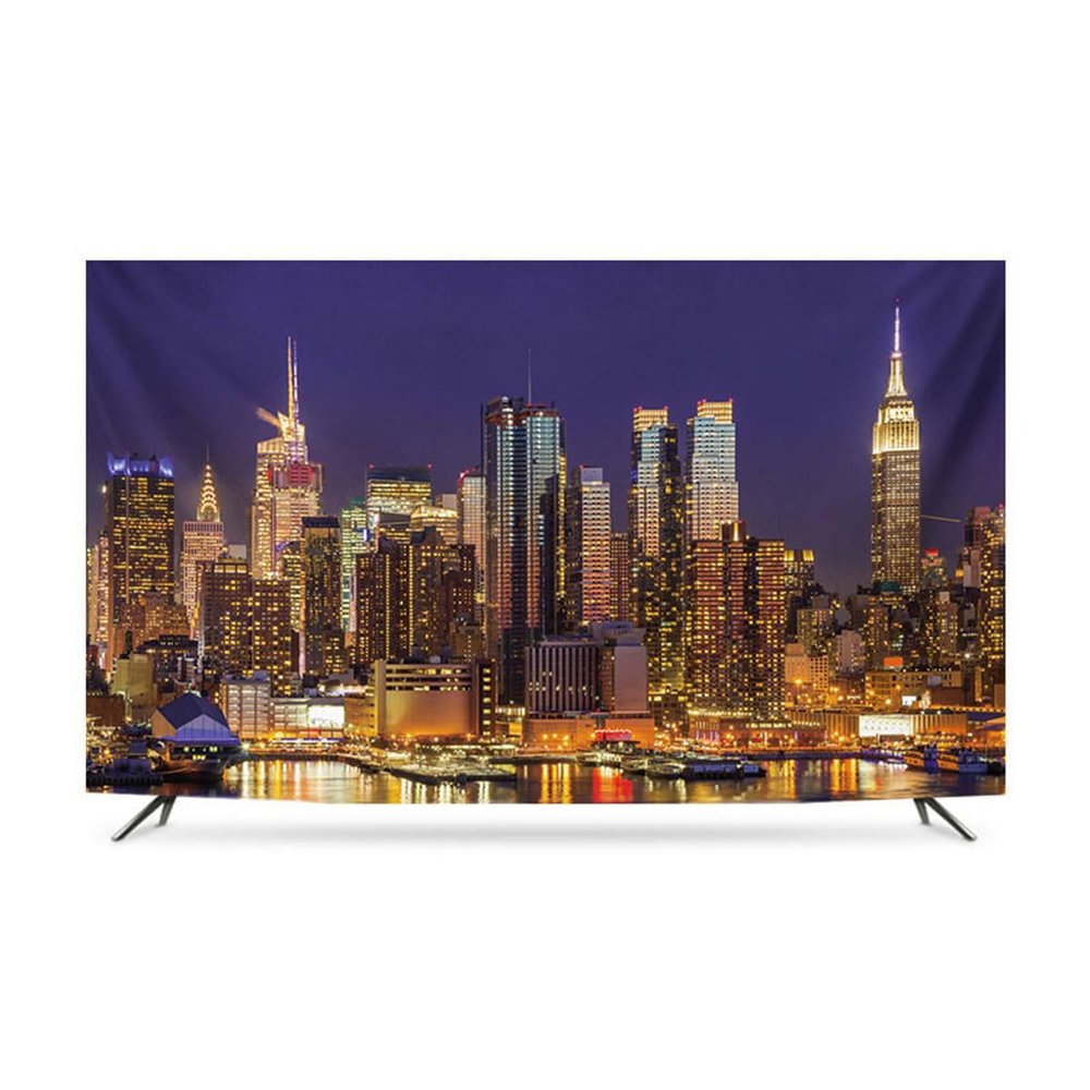 32-85 Inch Elastic TV Dust Cover Fabric Protective Television Cover Cloth(Size:32IN,Color:B)