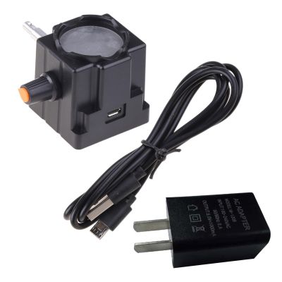Rooyar USB White LED Microscope Light, Adjustable Biological Microscope Lamp Source