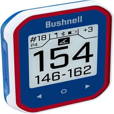 bushnellgolf Golf Phantom 3 Handheld Slope GPS, Touchscreen Display, Belt Clip & Carabiner, (Blue)