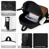 NWTRJ Brown Wooden Casual Backpack Lightweight Waterproof Laptop Bag Travel Daypack for Women Men, 17inch, Style view 4