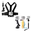 Chest Harness Mount Action Camera Selfie Stick Floating Hand Grip Suction Cup Mount Compatible with Gopro Hero 12 11 10 9 8 7 /AKASO/Dragon Touch/Vemont/Remali Capature Cam/WOLFANG Action Camera view 1