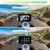CAMECHO Removable Motorcycle CarPlay & Android Auto Screen, Wireless Apple Car Play Portable Car Stereo for Moto Motorbike, 5" Waterproof Touch Screen, Pantalla para Carros con Bluetooth, Mirror Link view 2