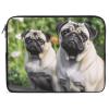 Laptop Case Sleeve 13inch Shockproof Laptop Case Pugs in The Garden Laptop Sleeve Carrying Case view 1