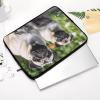 Laptop Case Sleeve 13inch Shockproof Laptop Case Pugs in The Garden Laptop Sleeve Carrying Case view 4