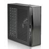 Mini ITX Case,SFF Small Form Factor, Mini Tower Computer Chassis Ideal for HTPC, 0.6mm SECC Vented Panels, Gaming PC Case Fits Mini ITX Motherboards (6.7*6.7) and Laptop Charger view 1