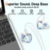 Audiovance Vibes 202 HiFi Wired Earbuds, IEM in-Ear Monitor Headphones view 3