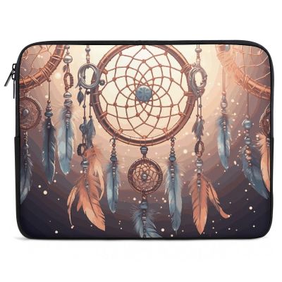 Laptop Case Sleeve 15inch Shockproof Laptop Case Native American Dream Catcher Laptop Sleeve Carrying Case