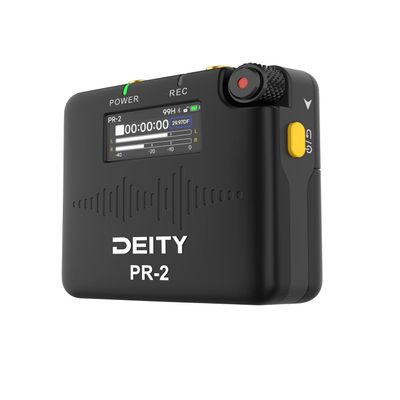 Deity PR2 Pocket Recorder with Lavalier Mic,Sidus Audio APP Control,32-bit Float Professional with Timecode, US Version