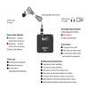 Deity PR2 Pocket Recorder with Lavalier Mic,Sidus Audio APP Control,32-bit Float Professional with Timecode, US Version view 2