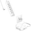 2 Prong Power Strip, WRXDMC 2 Prong to 3 Prong Outlet Adapter, 1680J Surge Protector, 1625W, 5ft Extension Cord with Flat Plug Polarized Plug, 6 AC Outlets & 3 USB, Wall Mountable, Ideal for Old House view 1