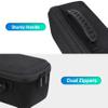 BOVKE Carrying Case for Bushnell Golf Wingman HD GPS Speaker, Portable Golf GPS Speaker Travel Storage Holder, Golfs Cart Bluetooth Speaker Bag Organizer for Charging Cable and Accessories, Black view 4