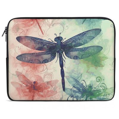 Laptop Case Sleeve 12inch Shockproof Laptop Case Modern Dragonfly Laptop Sleeve Carrying Case