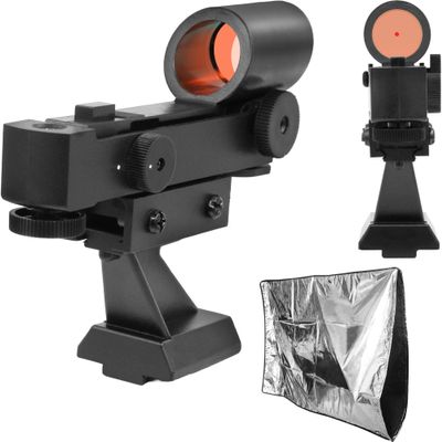 Tydeux Protective Telescope Cover with Fixing Strap, Diameter 37.6" - Bundle with - Red Dot Finderscope