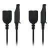 2 Pack UV-9R Plus Shoulder Mic Adapter 2pin Earpiece for GT-3WP Waterproof Walkie Talkie UV-9R Pro Cord Connector to UV-5R view 1