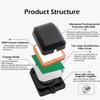 Geekstory Active GPS+GLONASS Navigation Antenna with SMA Male Connector 33dB Gain GPS External Antenna 3m Cable for Vehicle GPS Navigation System Module GPS Tracker Locator Real Time Tracking view 2