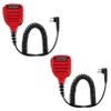 ERIPHA Speaker Microphone Shoulder Waterproof IP56 Compatible with Motorola SP200D CLS 1110 Two Way Radio and 3.5mm Earpiece view 2