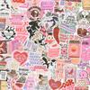 100pcs Book Stickers for Kindle, IPAD & Water Bottles - Spicy Spooky Vinyl Stickers, Booktok & Romance Themed view 1