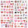 100pcs Book Stickers for Kindle, IPAD & Water Bottles - Spicy Spooky Vinyl Stickers, Booktok & Romance Themed view 3