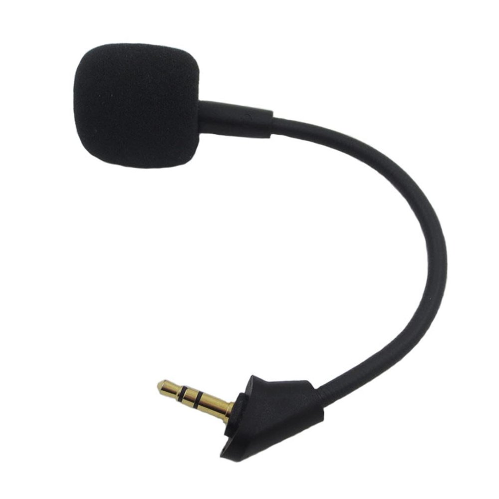 Vdaxvme Replacement Gaming Mic 3.5mm Game Microphone for Cloud-Alpha S Headphone Computer PC Gaming Microphones