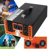 10000/12000w Power Inverter,24/48/60/72/96v Dc to Ac, Lcd Display&Lighting for Power Converter,Outdoor Activities,Emergency,Vehicles Truck Rv Solar,12000w72Vto110V view 1