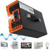 10000/12000w Power Inverter Modified Pure Sine Wave,Dc 24/48/60/72/96v to Ac,Power Supply Voltage Converter-Lcd Display+Lighting+Handle,for Rv Truck Car Camping,12000w48Vto220V view 1
