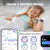 BIGGERFIVE Smart Watch for Kids, 1.8" Fitness Tracker Watch Pedometer, Heart Rate, IP68 Waterproof, Sleep Monitor, Calorie Step Counter, 5 Puzzle Games with/Without APP for Girls Teens 5-16, Nylon view 4