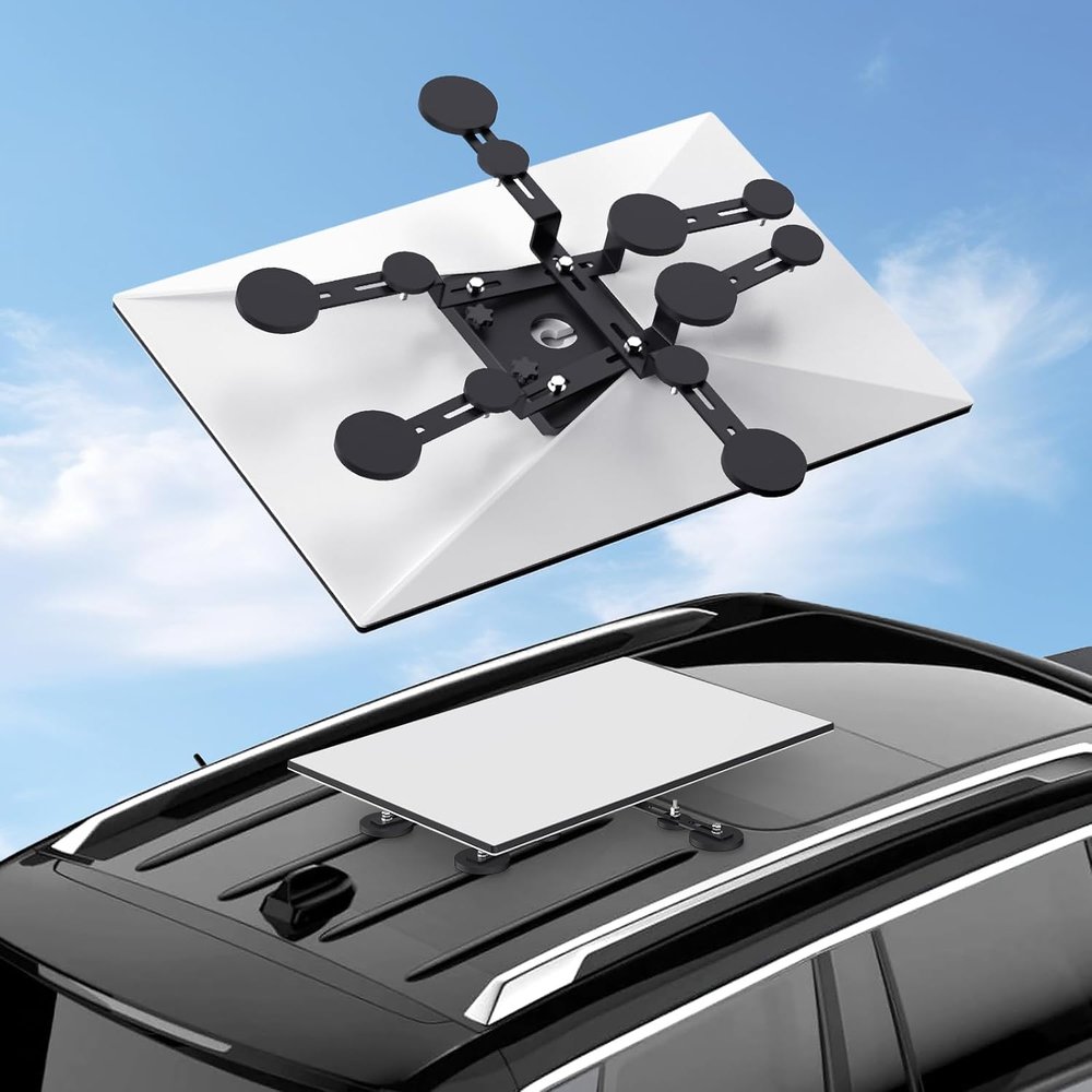 Starlink Gen 3 Magnetic Roof Mount,12 Magnetic Bases,PRUBOVI Starlink RV Mount Gen 3, Suitable for Starlink Internet Satellite Mounting Kit,Compatible with Starlink Standard Gen3 (V3) Dish