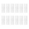 12PCS Adhesive Punch Free Socket Holders Card Slot Design Desktop Socket Fixer Power Strip Holder Wall Mounted Hole-Free Socket Fixing (White) view 1