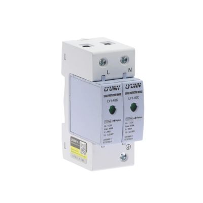 VCIMZUL 2P 20KA~40KA 420V House Surge Protector Protection Protective Low-Voltage Arrester Device