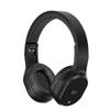 T.TAOMI FM Radio Headphones, Wireless Radio Headset for Mowing, Cycling, Jogging, Portable Radio with USB Power, LED Display Easy to Use, 3.5mm Jack, Gifts for Seniors Elderly(Black) view 1