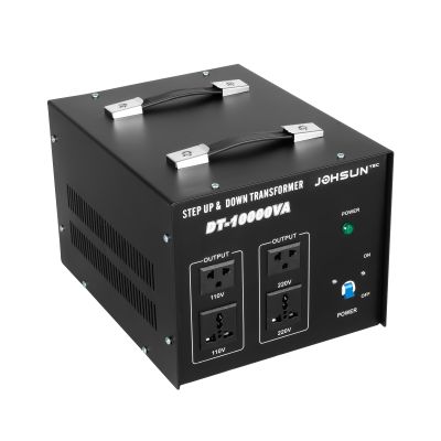 GXFCHYL 8000 Watt Voltage Converter Transformer Step Up/Down Power Converter 110v to 220v / 220v to 110v, Transformer Converter with 4 Standard Sockets, Circuit Breaker Protection