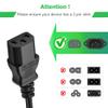 J-ZMQER 5ft AC Power Cord Cable Compatible with HP OMEN 870-080 Gaming Desktop PC Charger 3-Prong view 2
