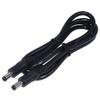 Double Male End Power Supply Cable 5.5 X 2.1mm Male to 5.5 X 2.1mm Male CCTV Adapter Connector Cord Wire for Routers view 3
