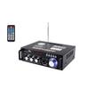 Bluetooth Stereo Receiver Home Audio Amplifier HiFi 600W Home Theater System Speaker Amplifier, 2 Channels, LCD Display, Portable FM Radio, SD Card/USB Input, 12V-220V for Home or Car Use view 1