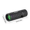 10-20X Compact Monocular Telescope, Single Tube Telescope with Smartphone  & Tripod, Low-Light Night Vision, Optical Layer Coating, for Outdoor Activity, Bird Watching, Concert view 3