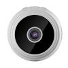 Generic Security Camera Indoor Built in WiFi, Smart Cameras for Home Security, 1080p HD 360 Rotation Video, Motion Detection Alarm, Loop Recording, Time Display, Night Vision, Remote Control, White view 1