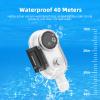 DirectNine Basics Waterproof Case for Insta360 GO 3/3S, Underwater 40m Diving Case Housing Shell,Thumb Camera Swimming Dive Protective Case for Insta360 GO 3/3S Camera Accessories, Transparent view 3