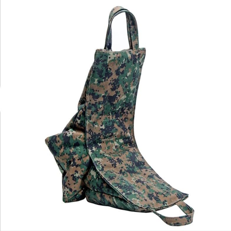 BIZOEdigital Camera lens bean bag Photographic Bean Bag Empty For Hunting Animal Photo Shooting Convenient Cool Camouflage Wildlife Bird Watching Empty Bag (army green)