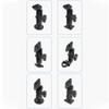 Vdaxvme Durability 1inch Diamond Socket Arm Brackets High-strength Composite Aluminum Base for Motorcycle Tablets view 3