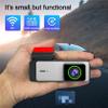 1080P FHD WiFi Car Dash Cam, Car Driving Recorder Whit Front and Rear Inside HD Night Vision G-Sensor Loop Recording APP Remote 170Wide Angle 24H Parking Mode (Num.E-WiFi 32SD F) view 4