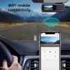 1080P FHD WiFi Car Dash Cam, Car Driving Recorder Whit Front and Rear Inside HD Night Vision G-Sensor Loop Recording APP Remote 170Wide Angle 24H Parking Mode (Num.F-WiFi F) view 3
