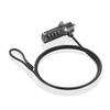 AISENS Safety Cable ASLK-D40N03-BK 1.5 m view 1